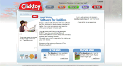 Desktop Screenshot of clicktoy.com